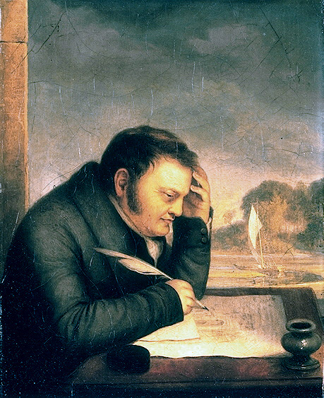 Portrait of art historian Karl Friedrich von Rumohr
